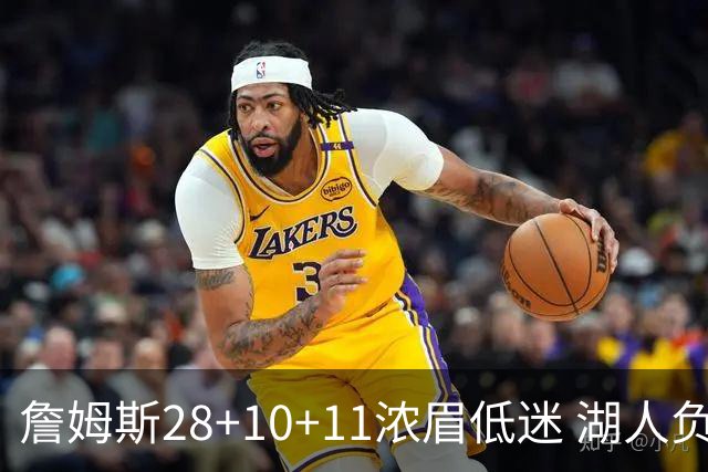 詹姆斯28+10+11浓眉低迷 湖人负国王止步3连胜
